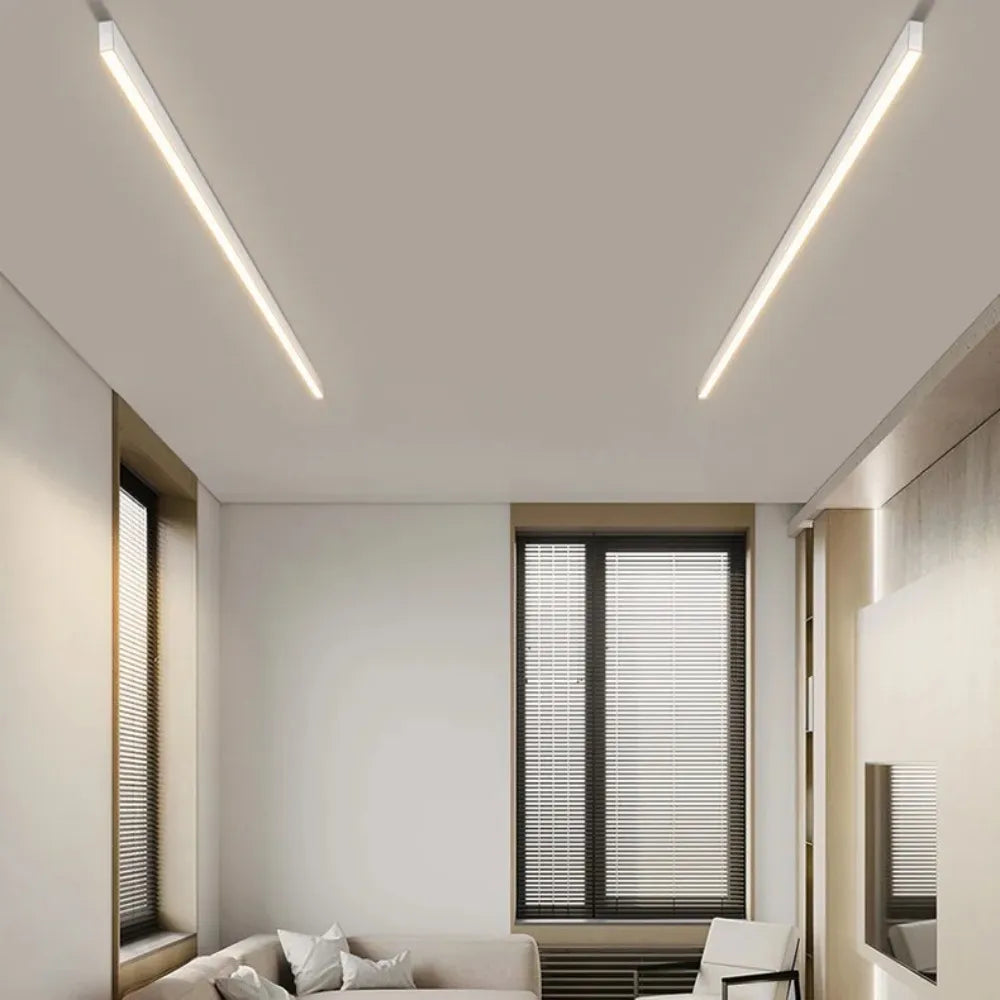 Plafonnier LED Minimaliste - Luminance Élégante 11