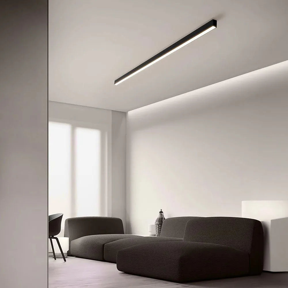 Plafonnier LED Minimaliste - Luminance Élégante 8