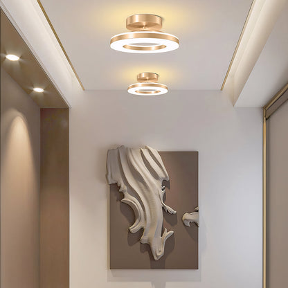 Plafonnier LED Rond Acrylique - Éclat Moderne 1