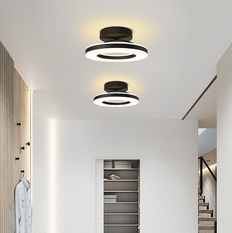 Plafonnier LED Rond Acrylique - Éclat Moderne 10