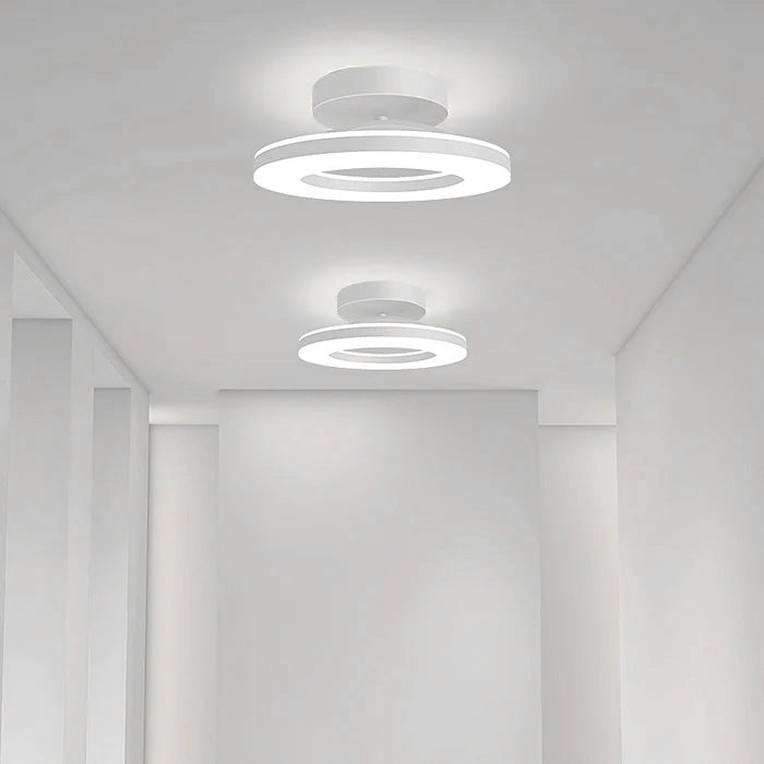 Plafonnier LED Rond Acrylique - Éclat Moderne 15