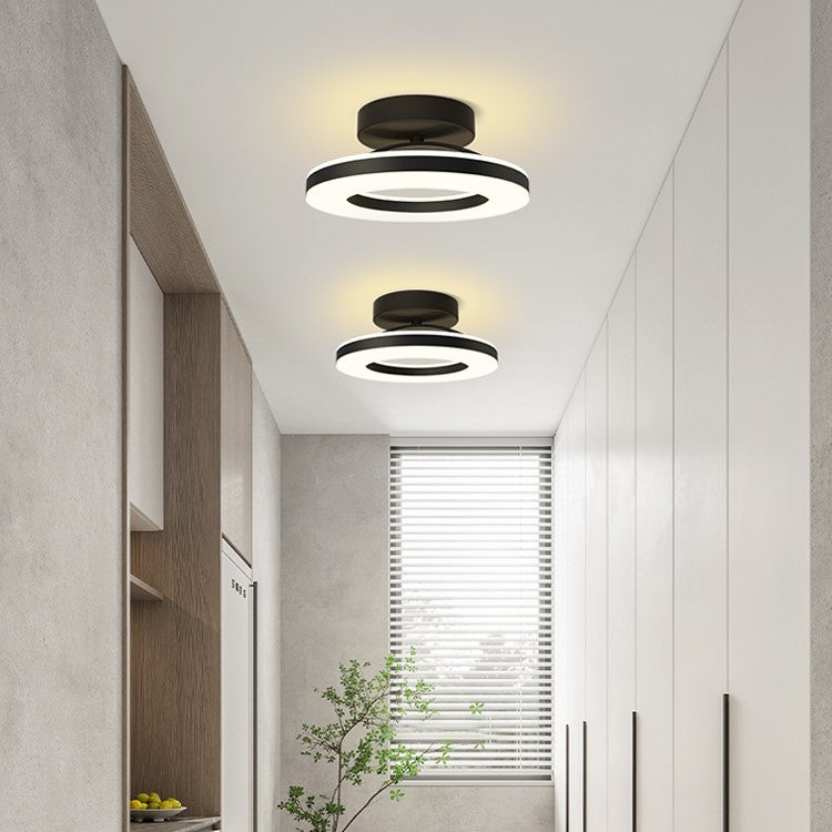 Plafonnier LED Rond Acrylique - Éclat Moderne 21
