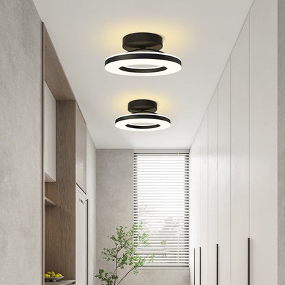 Plafonnier LED Rond Acrylique - Éclat Moderne 21