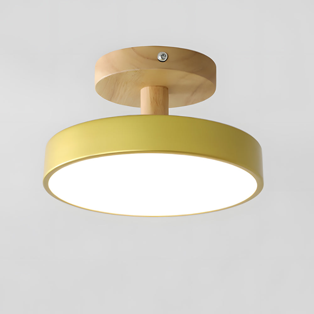 Plafonnier LED Rond Moderne - Éclat Élégant 12