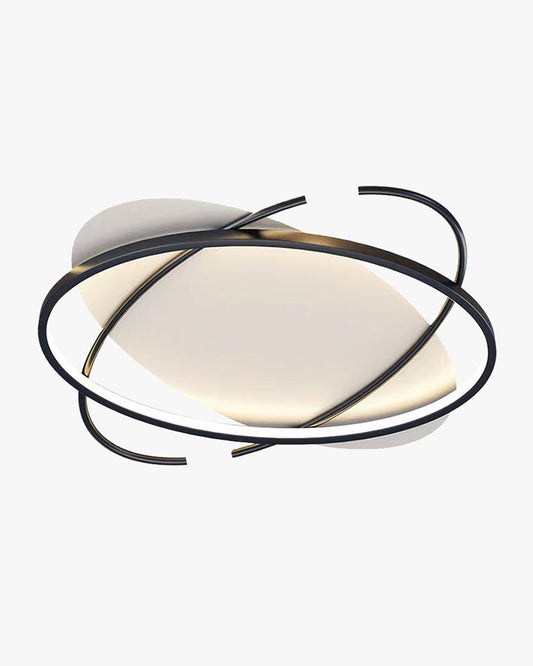 Plafonnier Ovale à LED – Intensité Variable