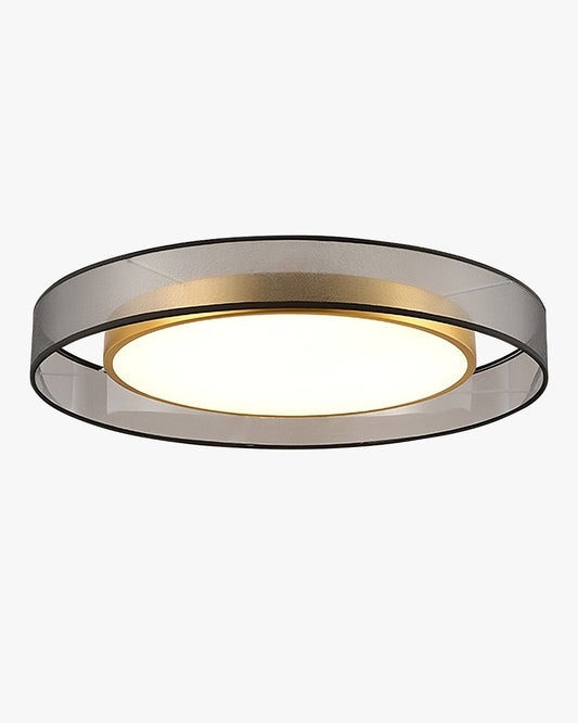 Plafonnier Rond en Tissu – Ø40 à 60 cm