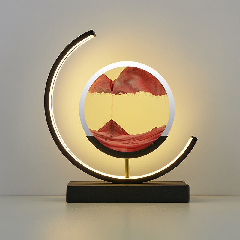 Variant image for Lampe de Table Sable Mouvant - Élégance Zen-7
