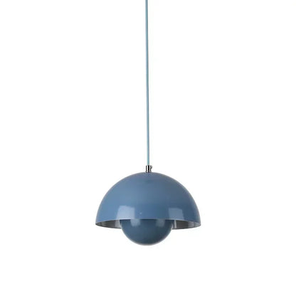 Suspension LED Minimaliste Abat Jour en Champignon - Finition brillant laqué