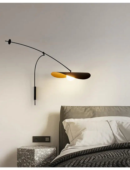 Applique Murale Suspendue Scandinave Noire