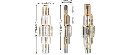 Applique Murale En Verre Moderne Premium Dimmable