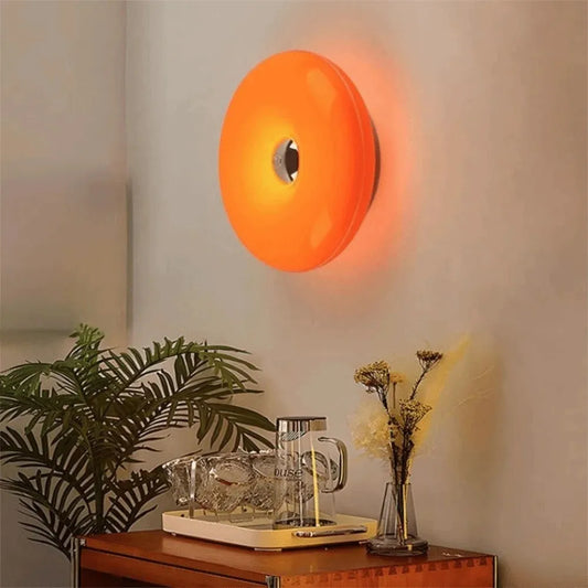 Applique orange vintage LED
