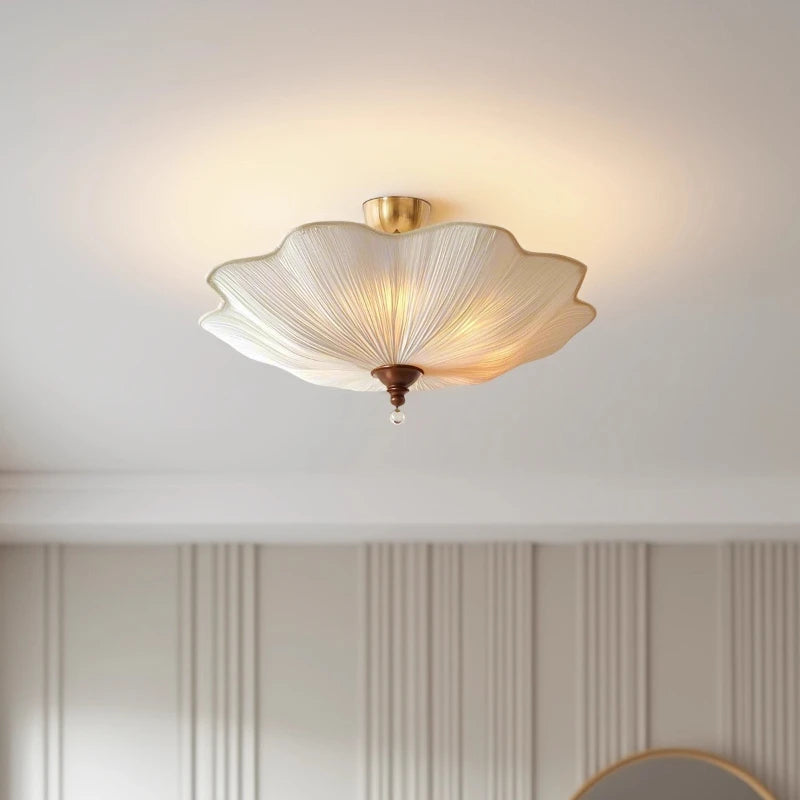 Plafonnier Lotus en Tissu