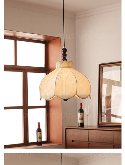 Suspension Blanc Tissu
