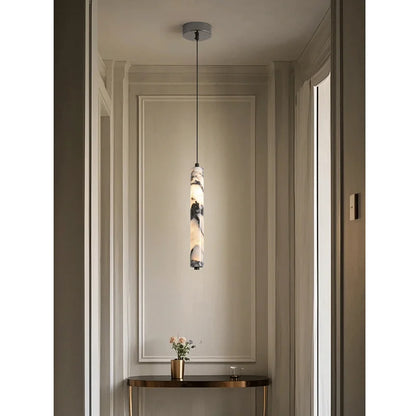 Suspension Cylindre Marbre