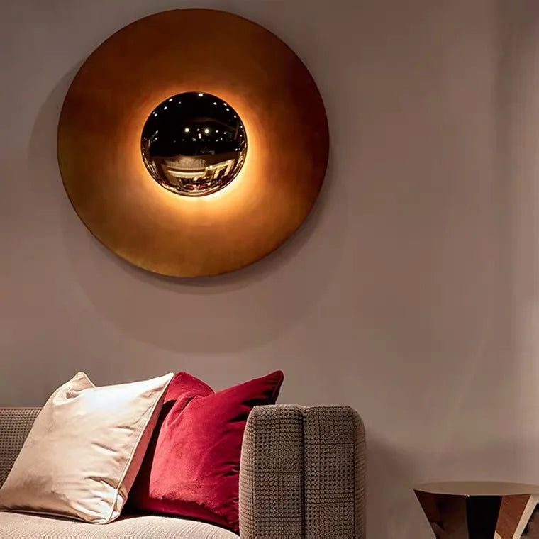 Applique murale LED ronde minimaliste - Lumière Elégante