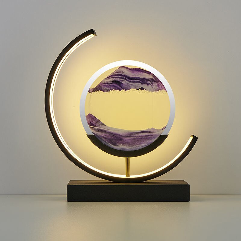Variant image for Lampe de Table Sable Mouvant - Élégance Zen-9