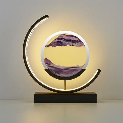 Variant image for Lampe de Table Sable Mouvant - Élégance Zen-9