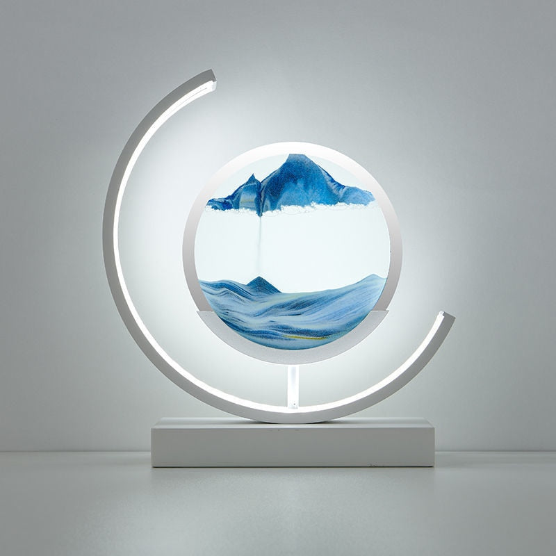 Variant image for Lampe de Table Sable Mouvant - Élégance Zen-6