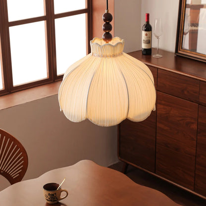 Suspension Blanc Tissu