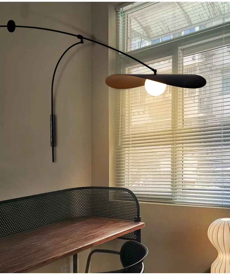 Applique Murale Suspendue Scandinave Noire