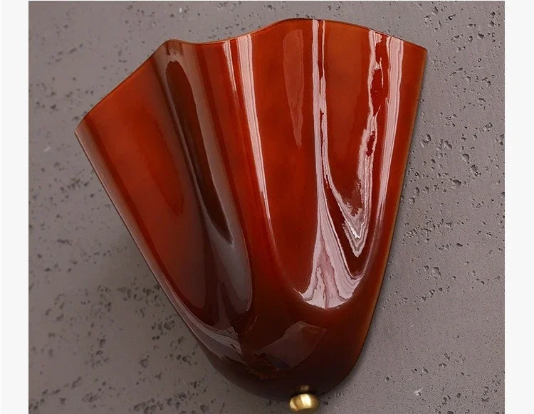 Applique en Verre Blanc