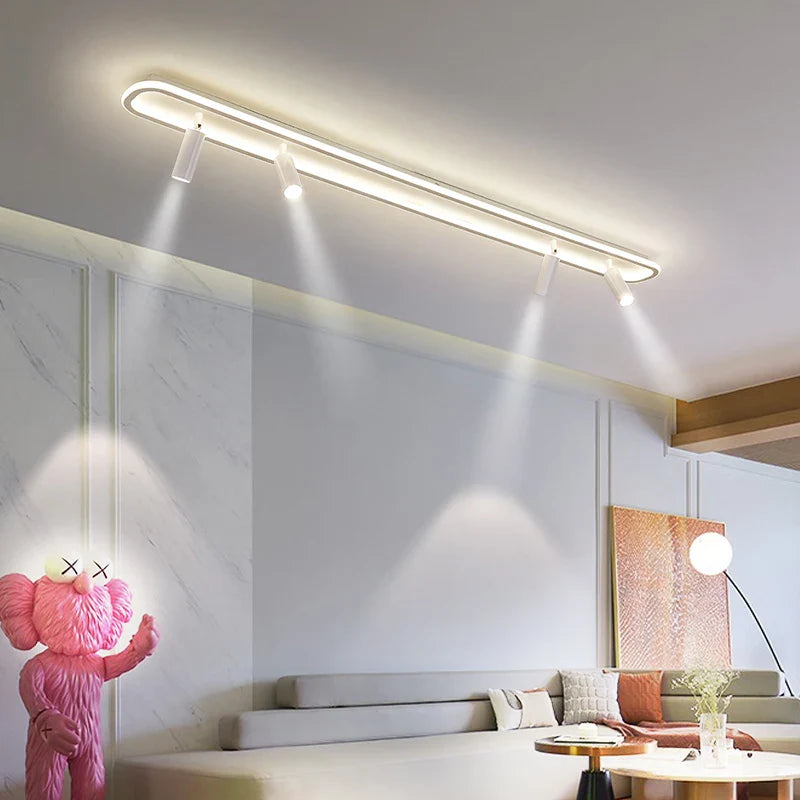 Plafonnier LED Acrylique - Éclat Moderne Design-3