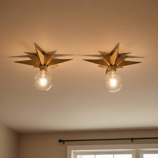 Lampe Murale STARLIGHT  - Etoile Dorée LED