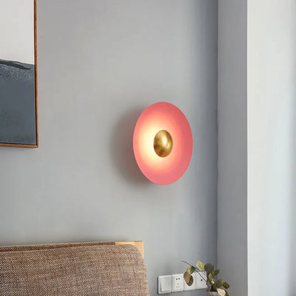 Applique murale LED ronde minimaliste - Lumière Elégante