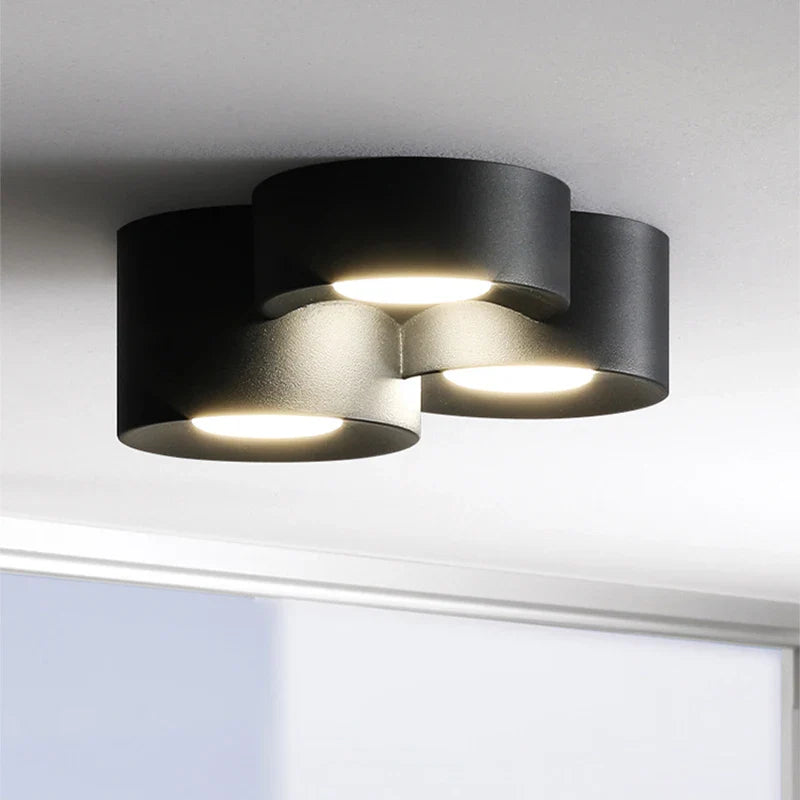 Plafonnier LED Cylindrique - Minimaliste Épuré-3