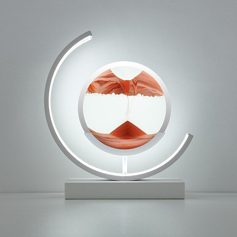 Variant image for Lampe de Table Sable Mouvant - Élégance Zen-8