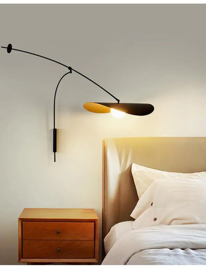 Applique Murale Suspendue Scandinave Noire