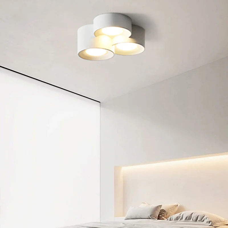 Plafonnier LED Cylindrique - Minimaliste Épuré-4