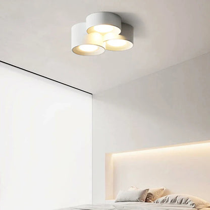 Plafonnier LED Cylindrique - Minimaliste Épuré-4