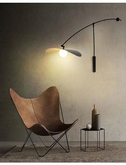 Applique Murale Suspendue Scandinave Noire
