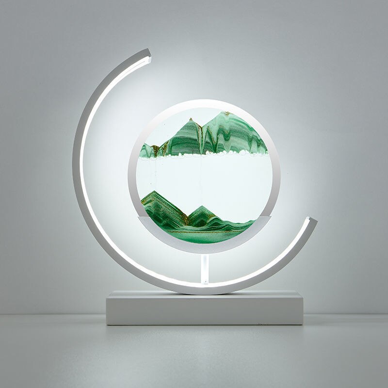 Variant image for Lampe de Table Sable Mouvant - Élégance Zen-2