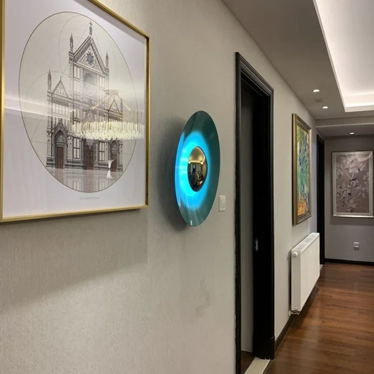 Applique murale LED ronde minimaliste - Lumière Elégante