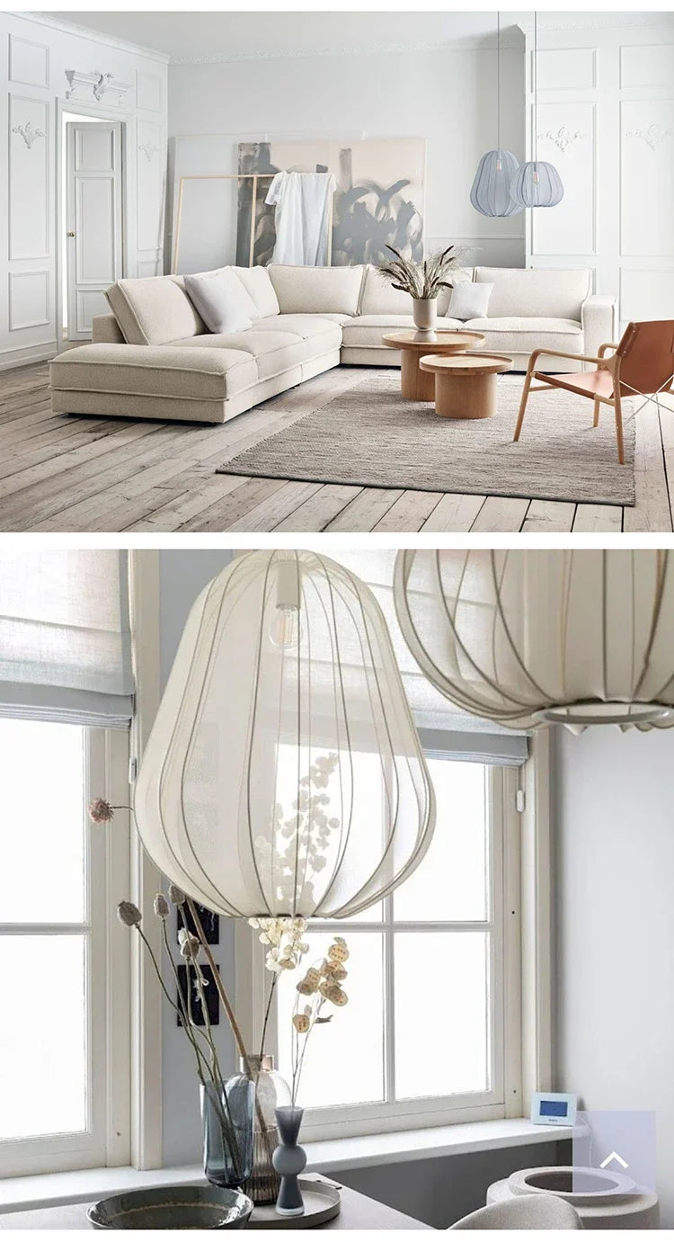 Suspension LED Tissu