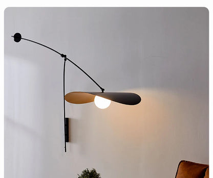 Applique Murale Suspendue Scandinave Noire