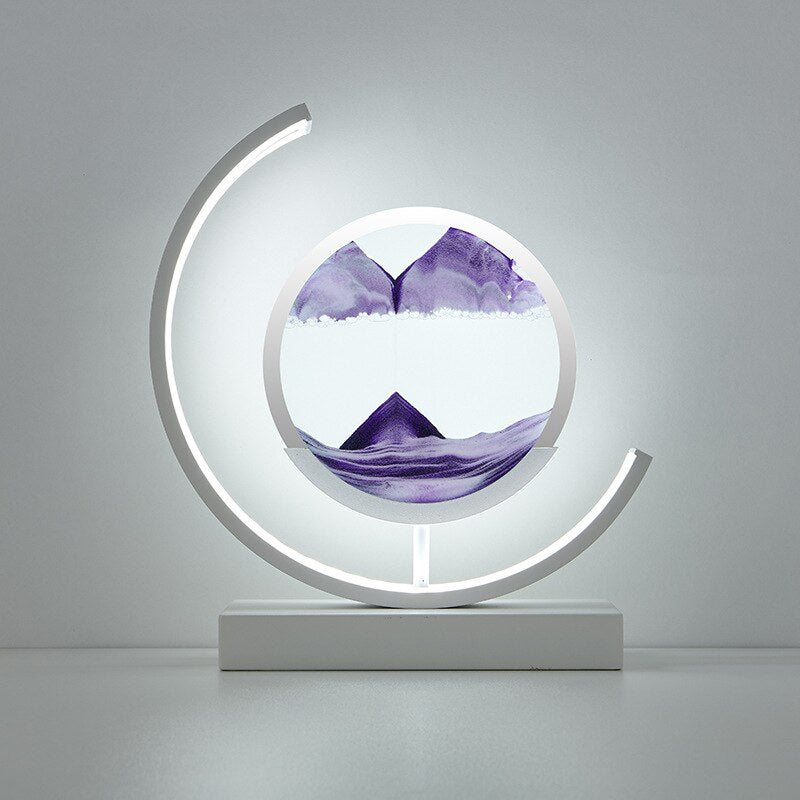 Variant image for Lampe de Table Sable Mouvant - Élégance Zen-10