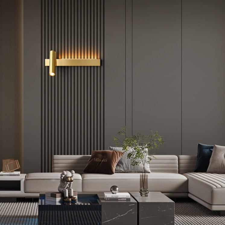 Applique Murale LED Minimaliste - Irvinne Design Moderne pour Chambre et Salon-4