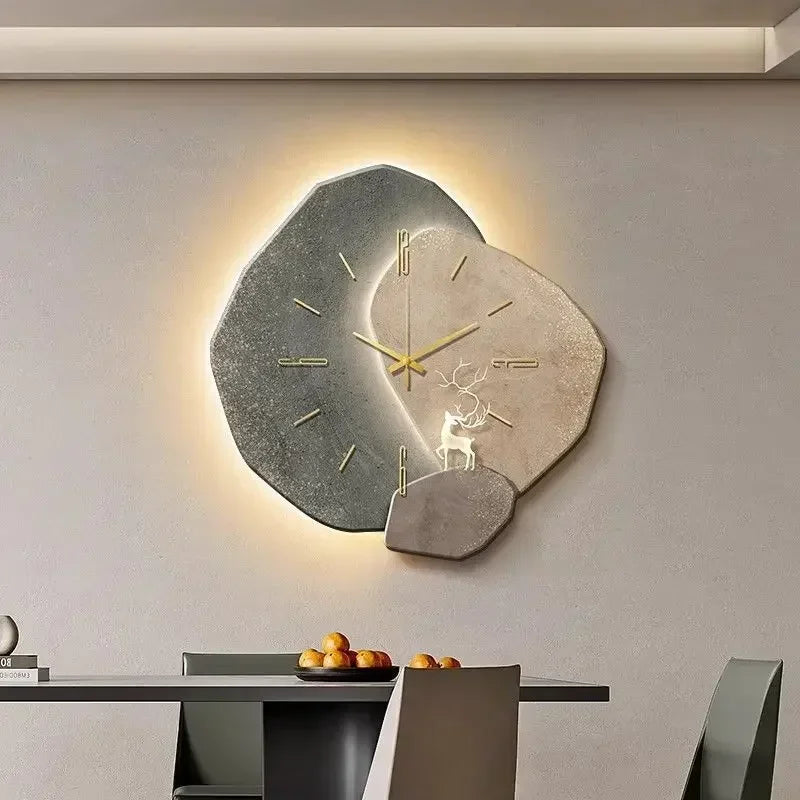 Horloge LED Murale