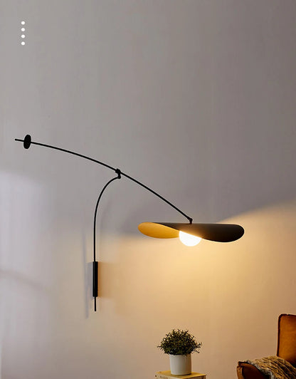 Applique Murale Suspendue Scandinave Noire