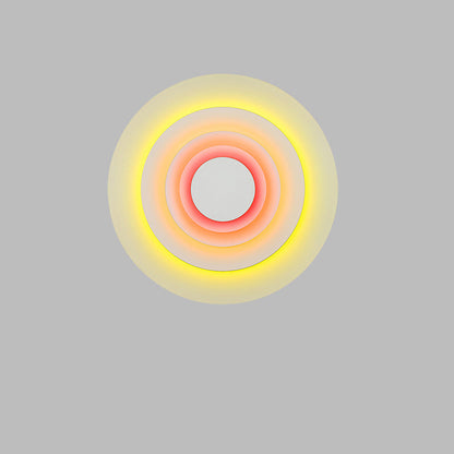 Colorful Round Wall Light