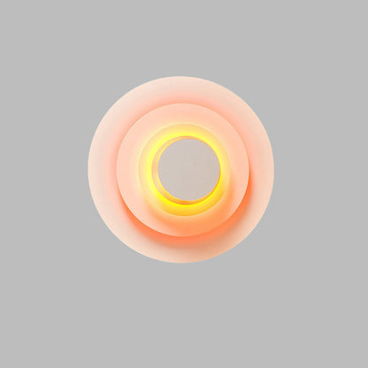 Colorful Round Wall Light
