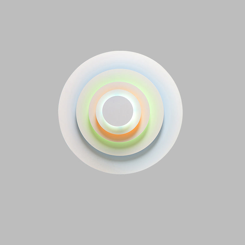 Colorful Round Wall Light