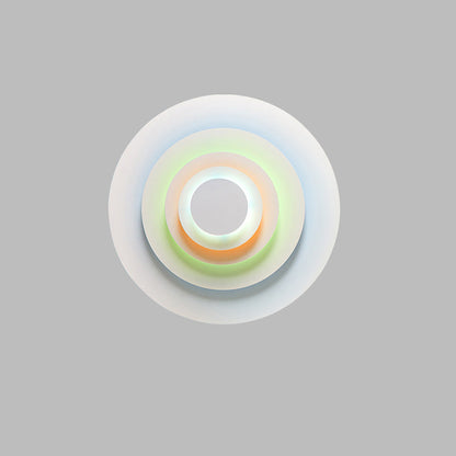 Colorful Round Wall Light