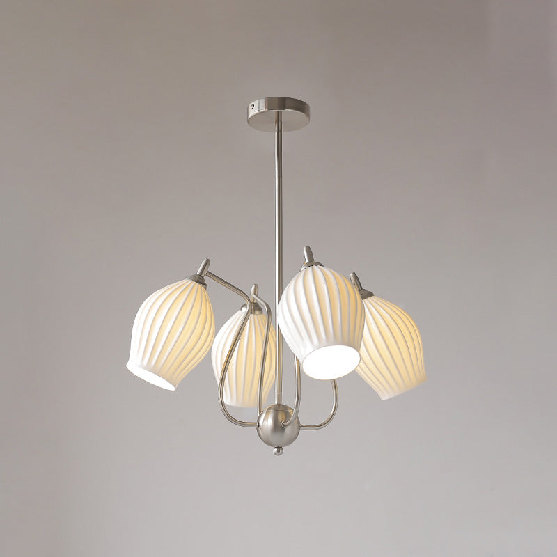 Art Deco Ceramic Chandelier