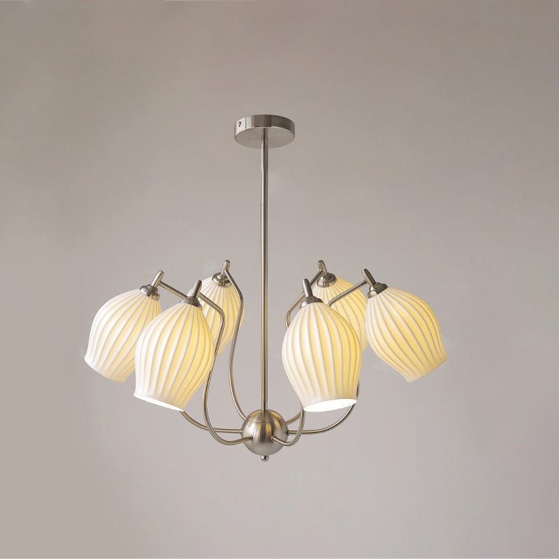 Art Deco Ceramic Chandelier