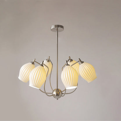 Art Deco Ceramic Chandelier