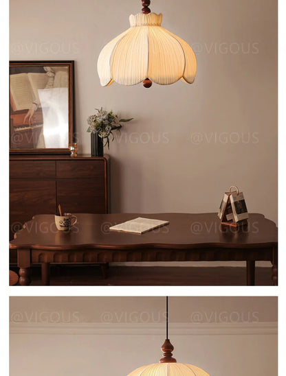 Suspension Blanc Tissu